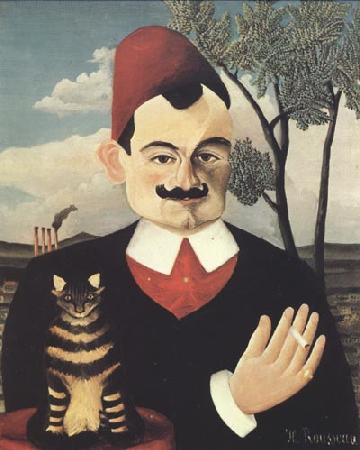 Henri Rousseau Portrait of Pierre Loti